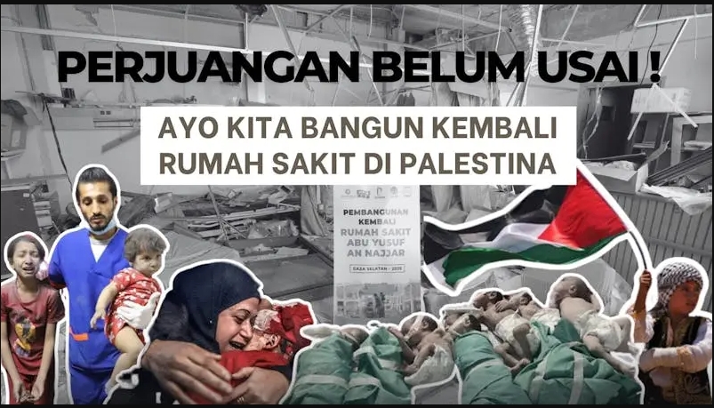 Catat Namamu menjadi bagian dari Pembangunan Kembali RS Abu Yusuf An Najjar